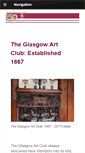 Mobile Screenshot of glasgowartclub.co.uk
